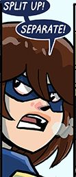 Amazi-girl from Dumbing of Age saying, 