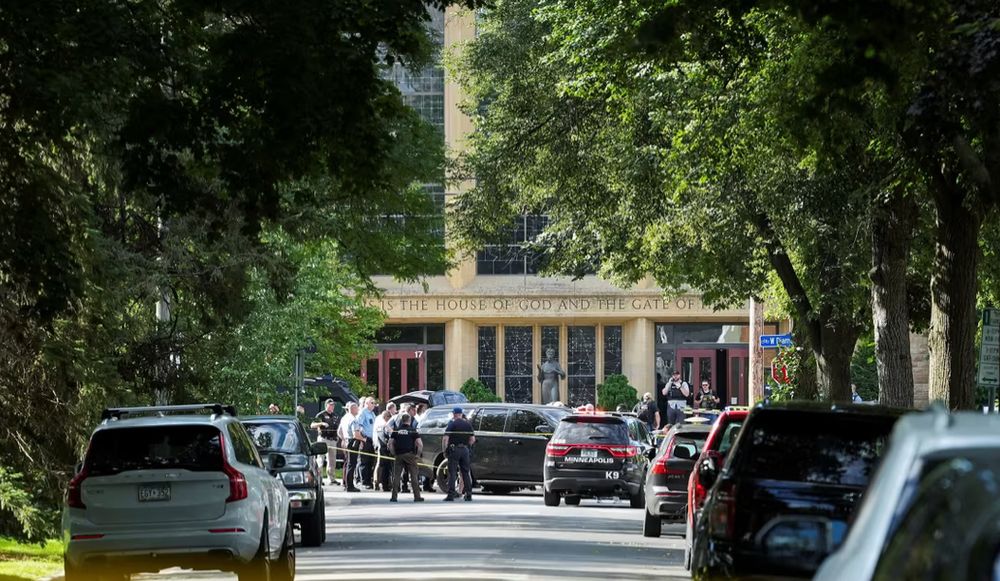 gunman massacres children and worshippers in MN