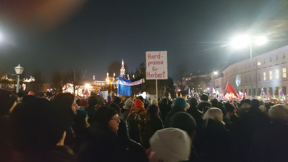 "Herdprämie für Herbert" Schild.