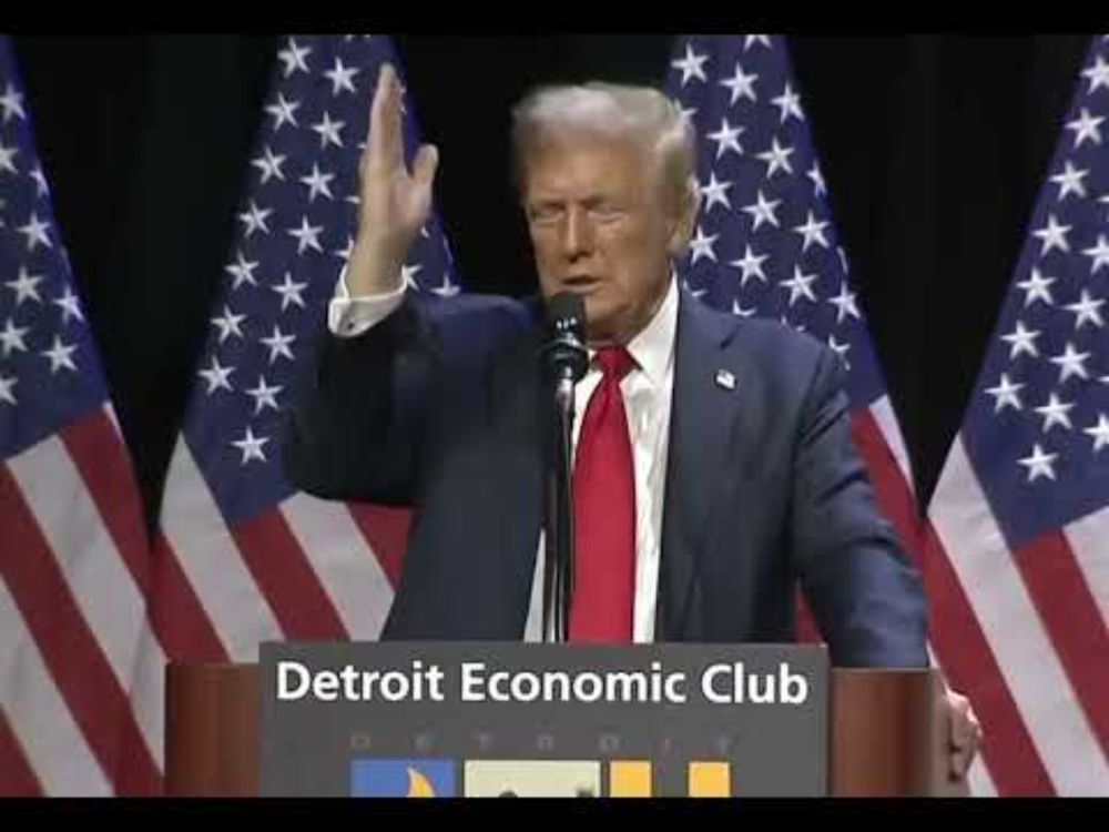 Donald Trump – Dementia on full display – Detroit 10 Oct 2024