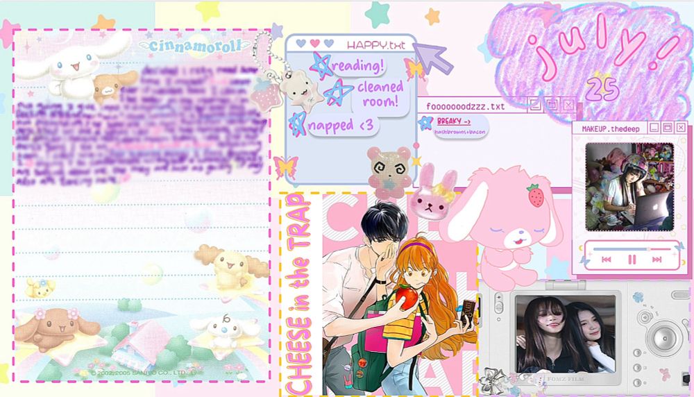 digital journal spread!
