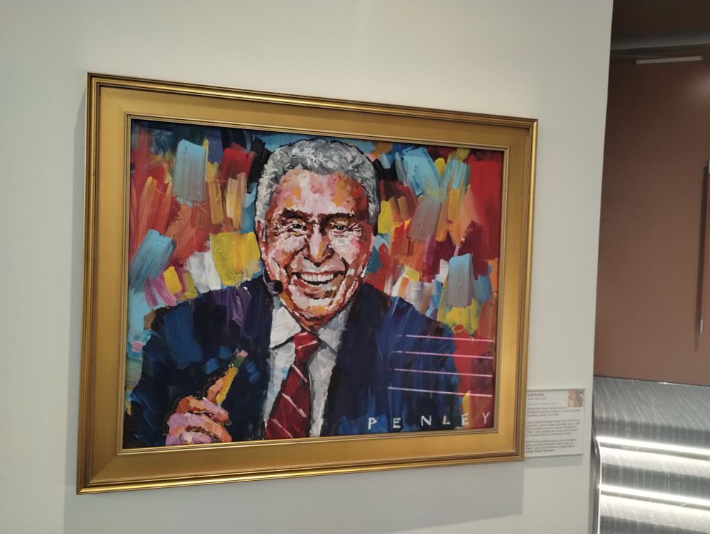 Lee Corso painting 