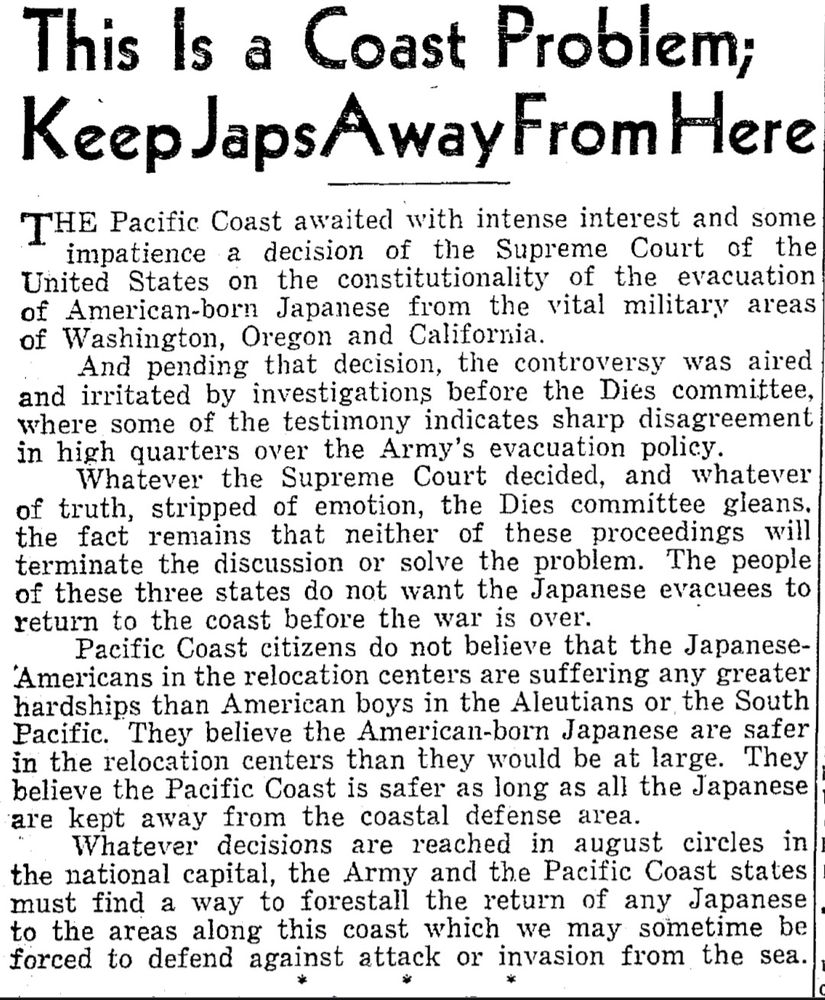 The Seattle Times, June 21, 1943