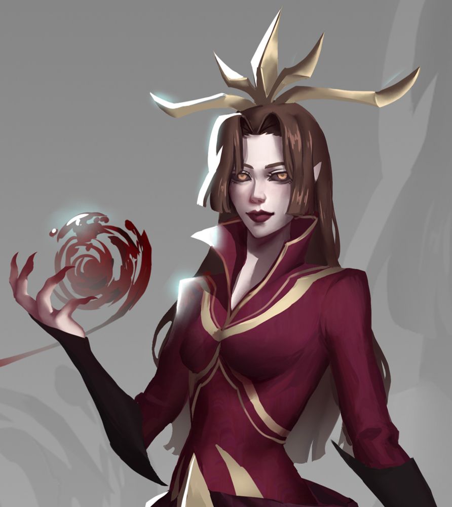 vampire lady zoom