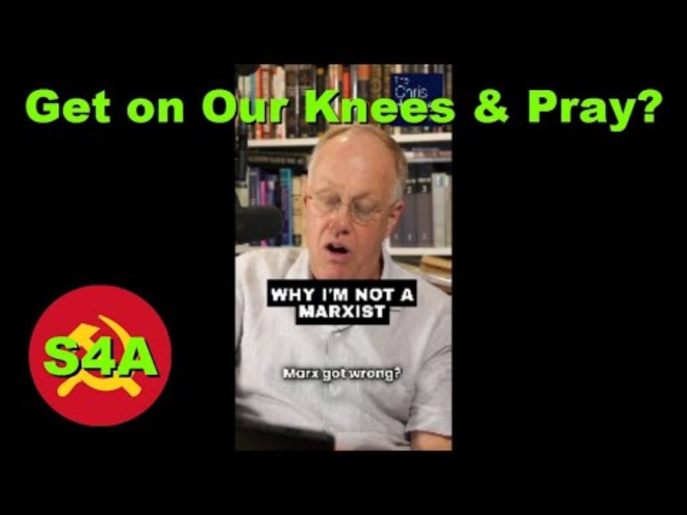 Socialism 101 vs Chris Hedges: "Why I'm Not a Marxist" | Communist Reacts to Xian Anarchist/Liberal