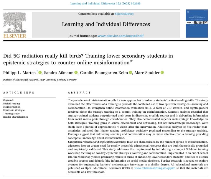Screenshot of the articles title page, including title, authors and abstract