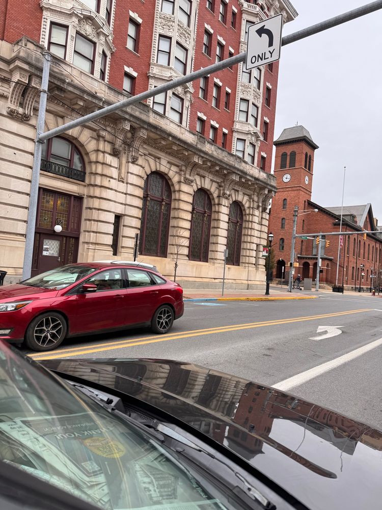 Location of the Clearfield National Bank until in closed in 1933.