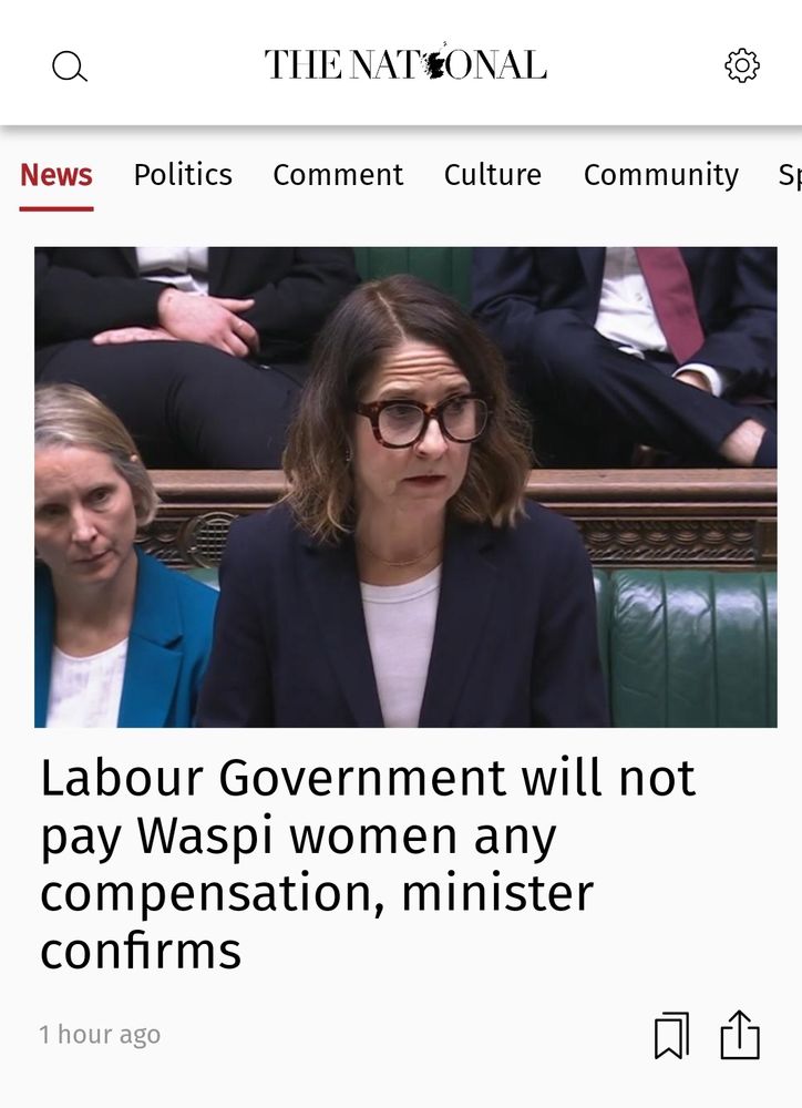 Screenshot from the National Newspaper 