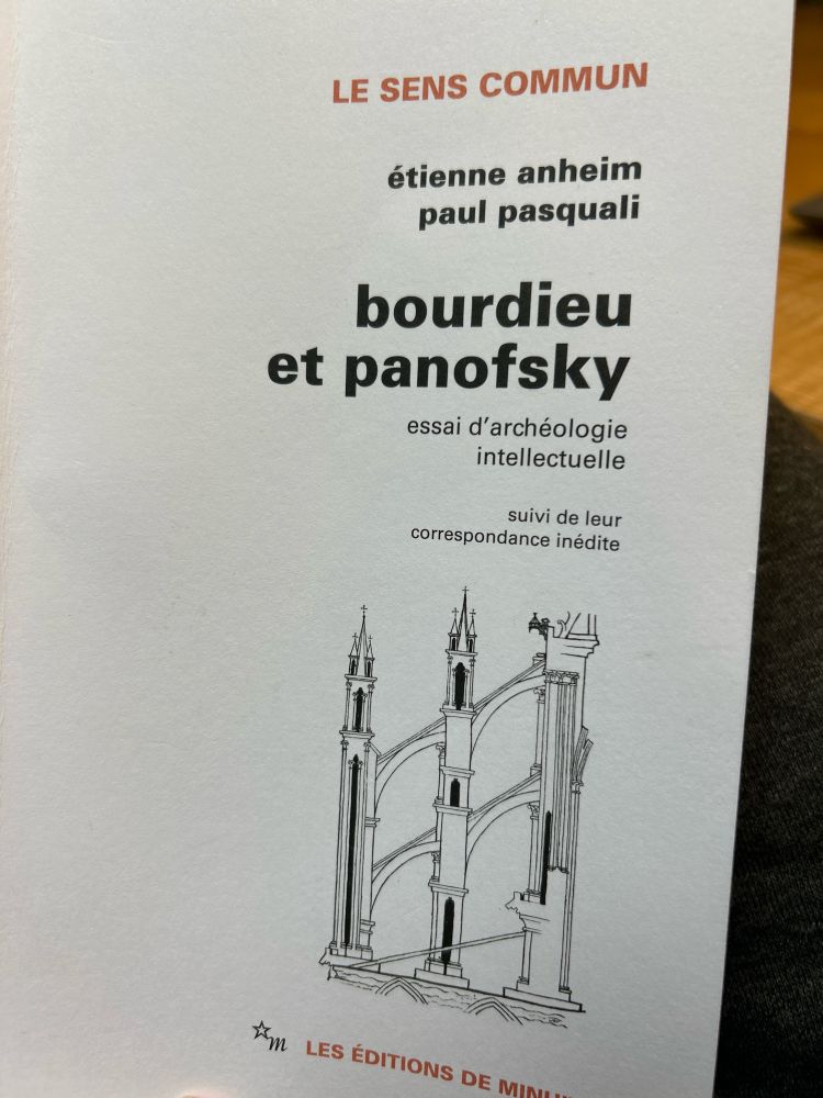 Bourdieu et Panofsky de E Anheim et P Pasquali