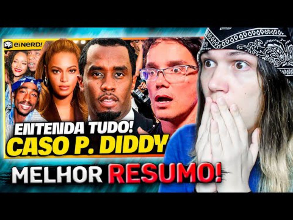 O MELHOR RESUMO DO CASO P. DIDDY! ATÉ ANITTA ESTÁ ENVOLVIDA! (REACT EI NERD!)