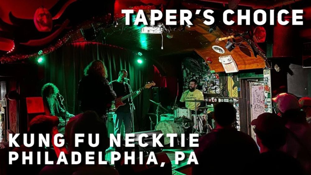 Taper's Choice Live From Kung Fu Necktie, Philly