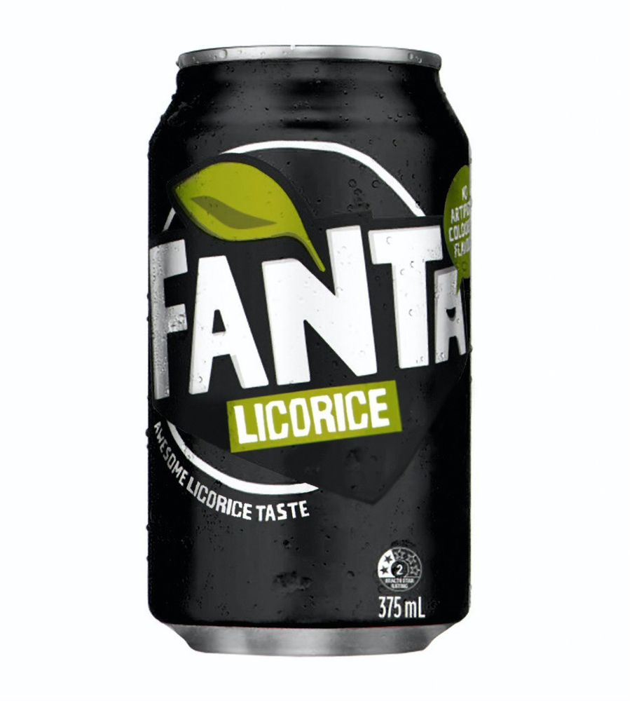 Fanta licorice flavor. 