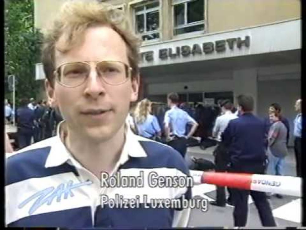 Polizei gegen Neonazis (Luxembourg 1994)