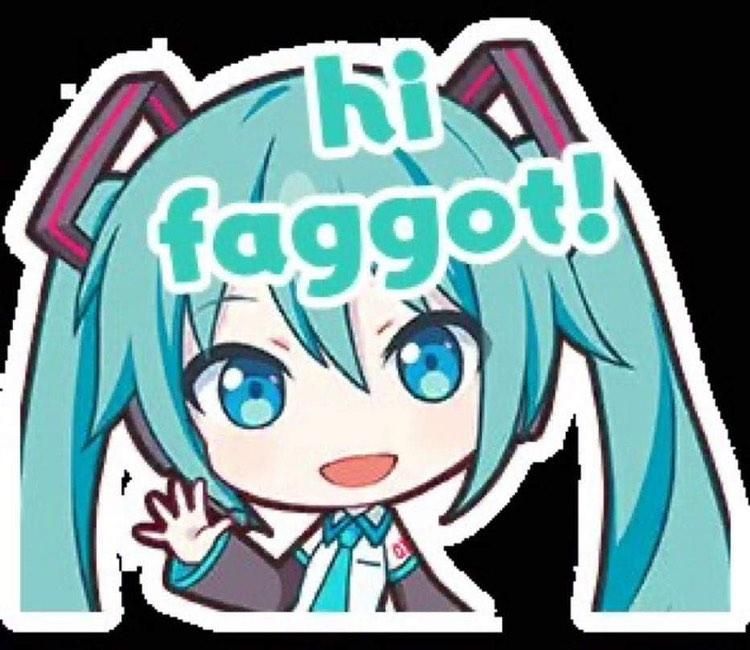Miku says hi faggot !