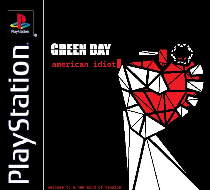 American Idiot as a Playstation1 cover