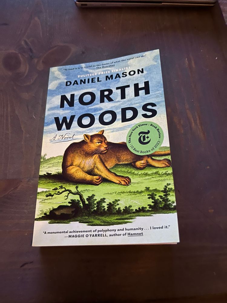 Cover of North Woods, by Daniel Mason