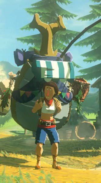 Beedle with midriff