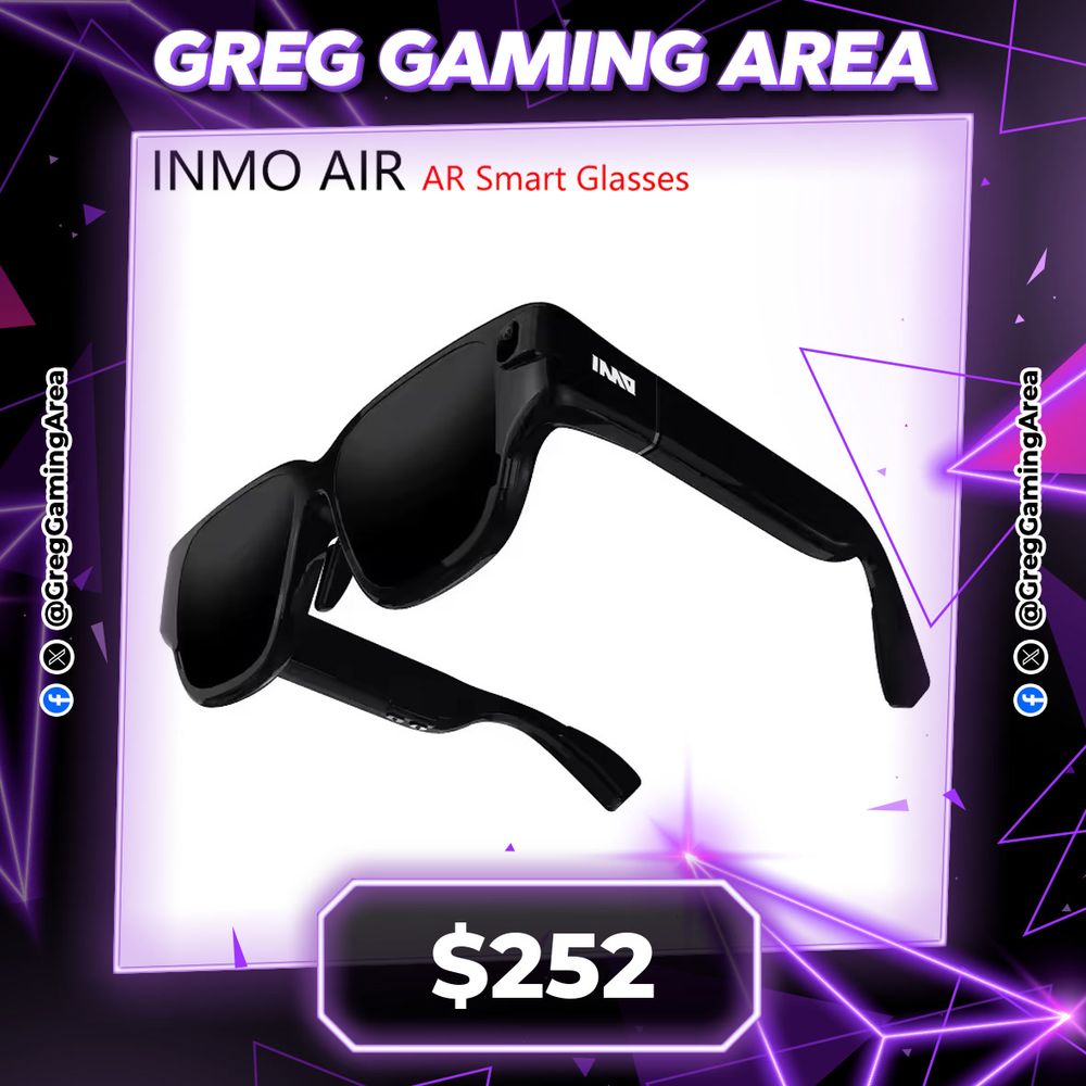 INMO AIR AR Smart Glasses RGB OLED Fov26 Display AR Glasses with Camera Build in AI Assistant Translation Navigation Photography