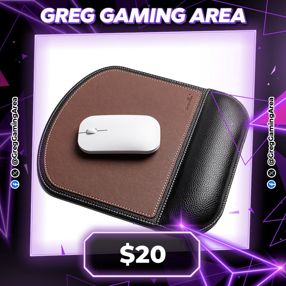 High Quality Ergonomic Mouse Pad Wrist Pad Pu Wrist Rest Anti-Slip Mouse Mat Support Mat Computer Mousepad for Office Pc Gamer