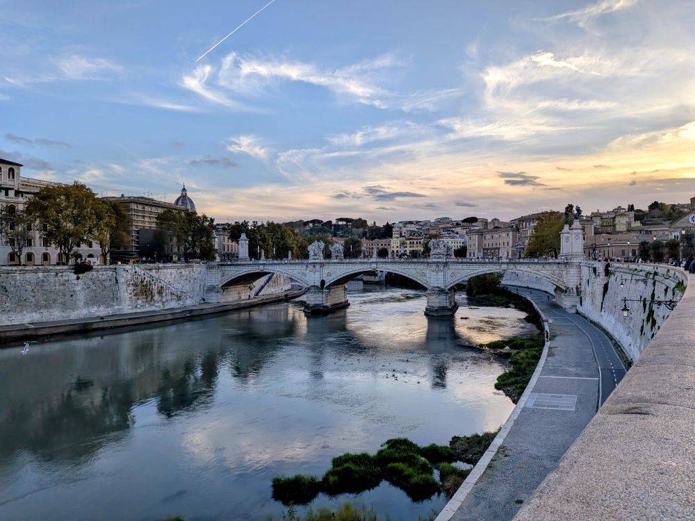 Rome at twilight