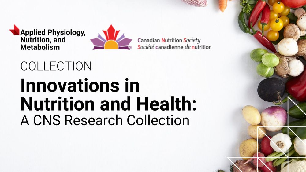 Title slide for CNS research collection on innovations in nutrition and health with fresh vegetables on the right.
