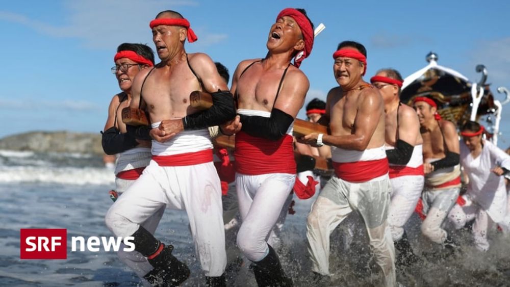 Eine nasse Tradition in Japan – und mehr spezielle Bilder