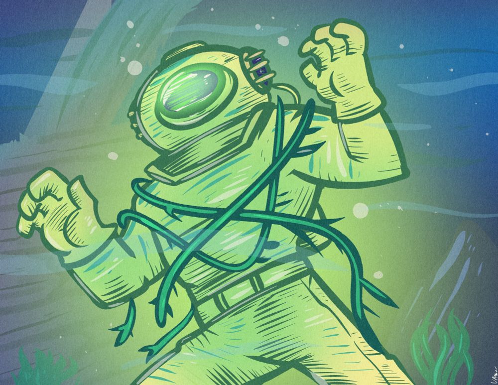 The Ghost of Captain Cutler from the Scooby-Doo series 