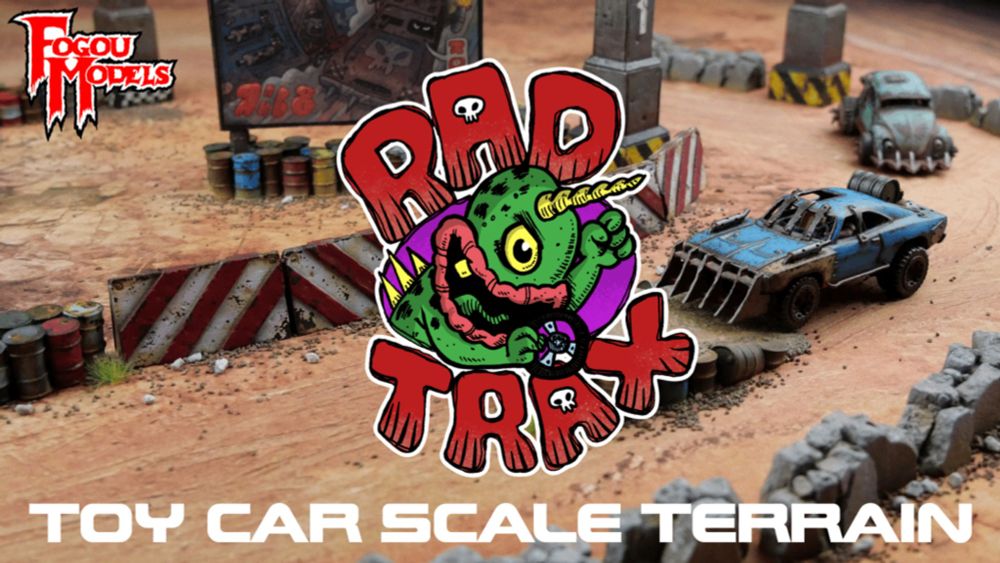 Update 10: ++++ THE FINISH LINE ++++ · RAD TRAX - post apocalyptic toy car scale terrain