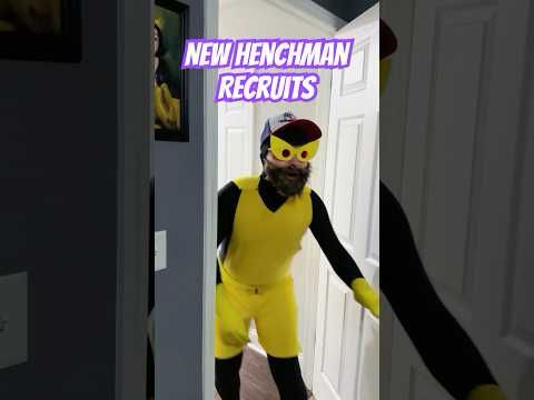 21 trains new henchmen #themonarch #venturebros #comedy #drgirlfriend #cosplay #skit #henchman