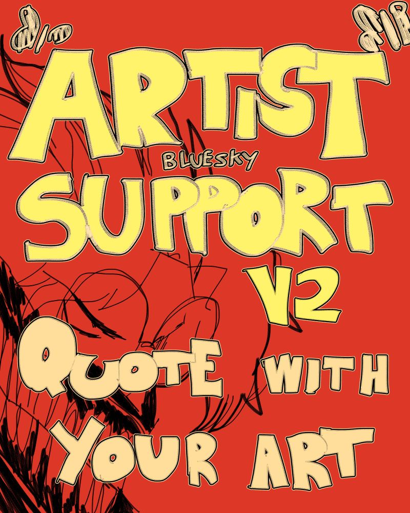 Artist support V2, Quote with your art!

Ayuda para artistas V2, Cita con tu arte!

Aiuto per artisti V2, Citare con la tua arte!
