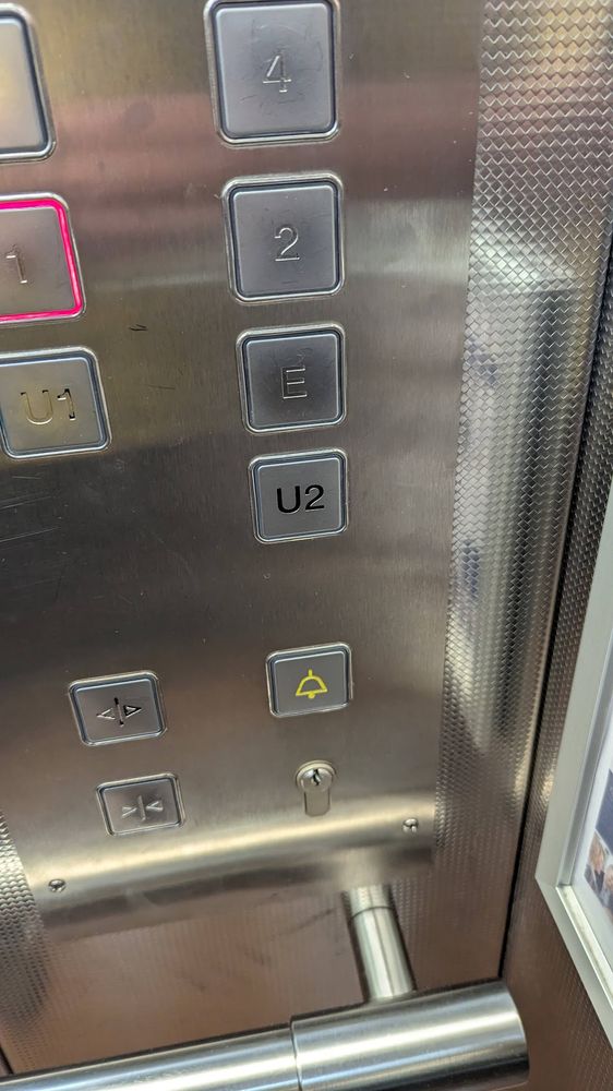 elevator control panel
