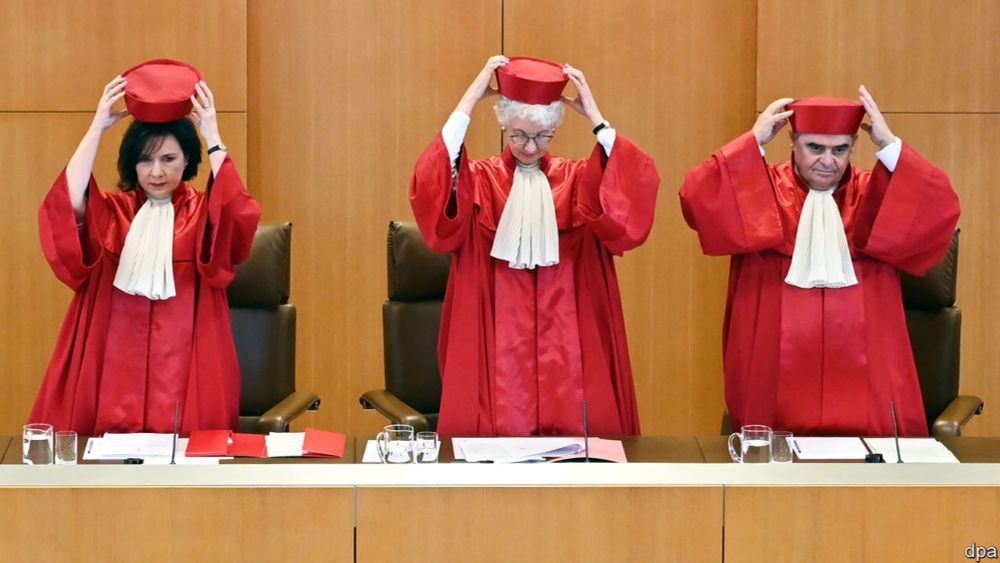 German judges toss a spanner into the government’s spending plans