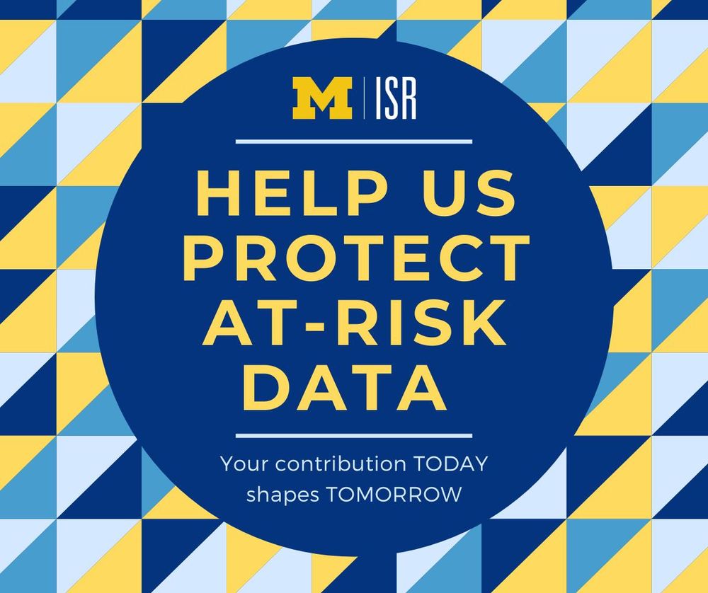 Help us protect at-risk data. Your contributions today shapes tomorrow. 