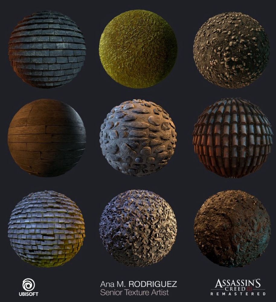Assassin’s creed material sheet