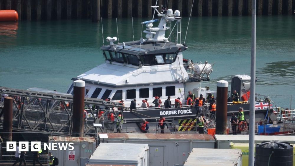 The detentions came as people arrived in Dover on Wednesday, the first day the pilot scheme came into force.