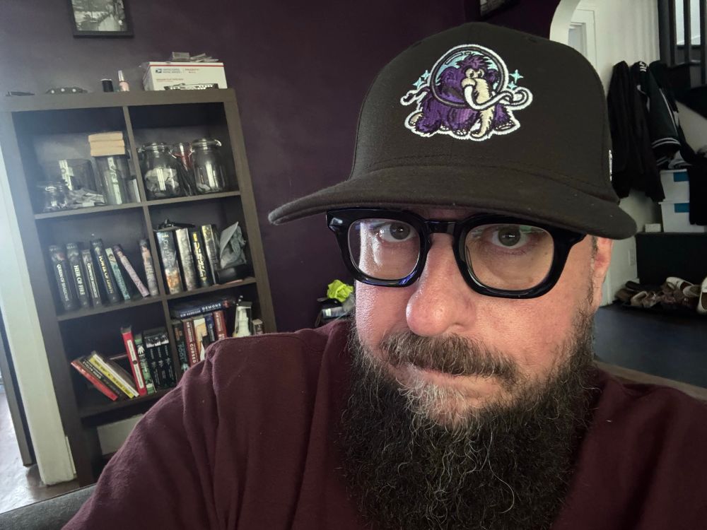 me with my new Moon Mammoths hat