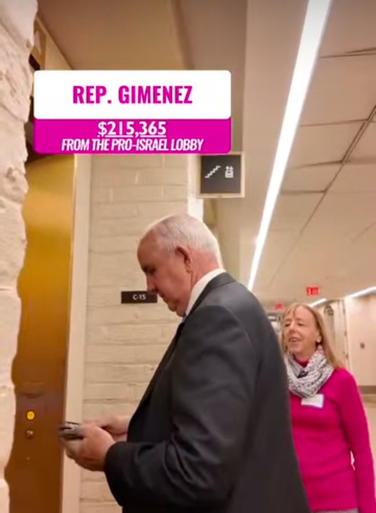 REP. GIMENEZ
$2 15,365
FROM THE PRO-ISRAEL LOBBY
CIS