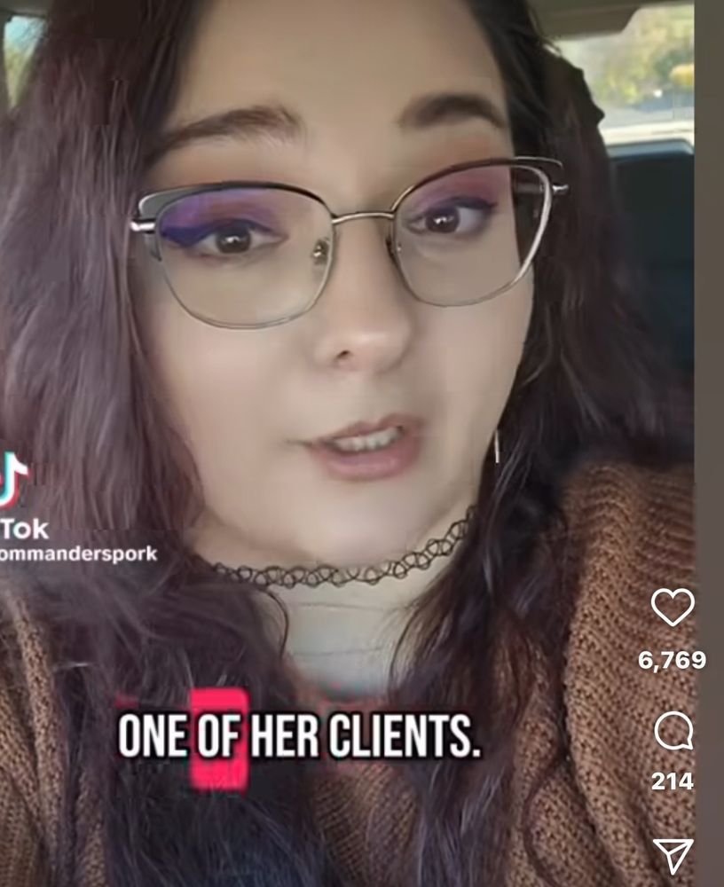 “My Mom owned an escort agency in the 90’s and Trump was one her clients.” 
