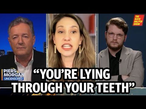 Katie Halper HUMILIATES Prager U Zionist on Piers Morgan