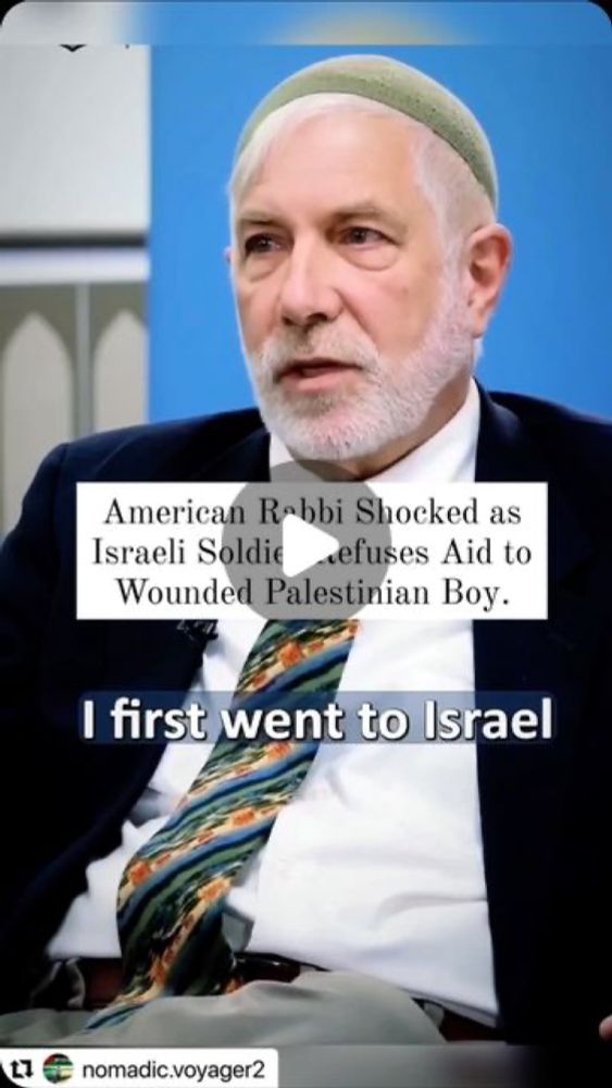 Waking on Instagram: "#Repost @nomadic.voyager2 with @use.repost
・・・
American Rabbi Shocked as Israeli Soldier Refuses Aid to Wounded Palestinian Boy.
#FreePalestine #EndIsraeliOccupation #JusticeForP...