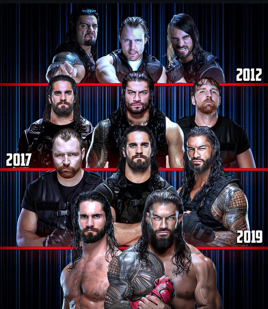 Roman Reigns, Dean Ambrose et Seth Rollins et leur évolution en tant que membre du SHIELD.