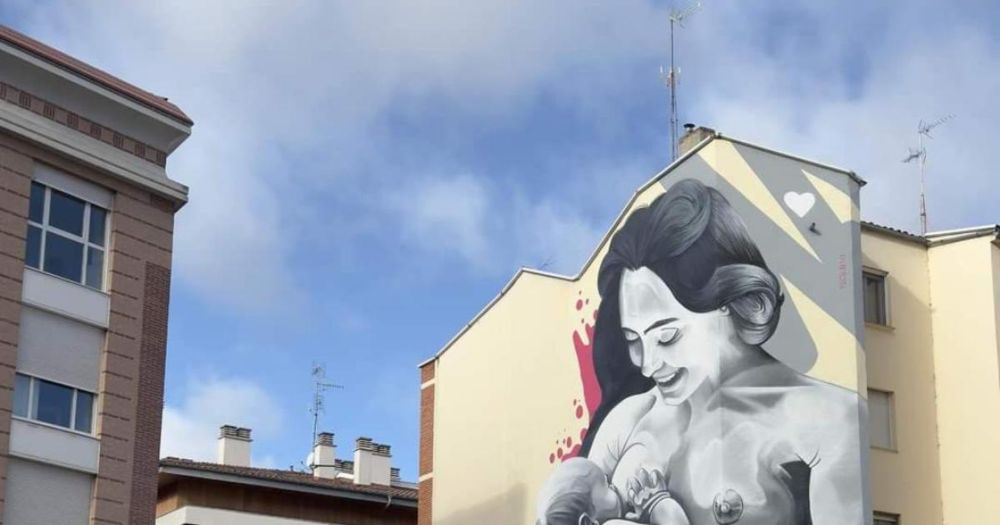 Un mural de Burgos se proclama el cuarto mejor del mundo de Street Art Cities