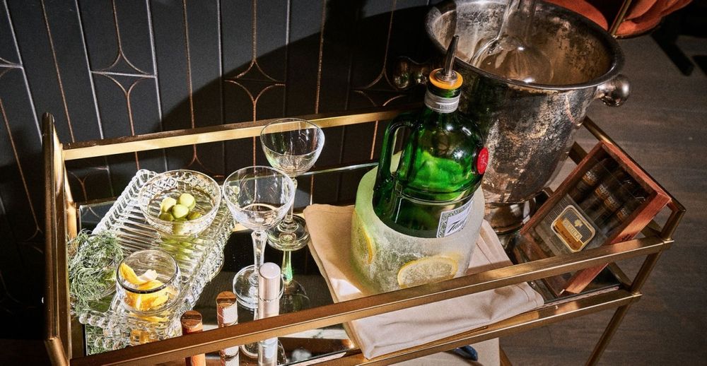 Everyone Loves Tableside Carts Right Now