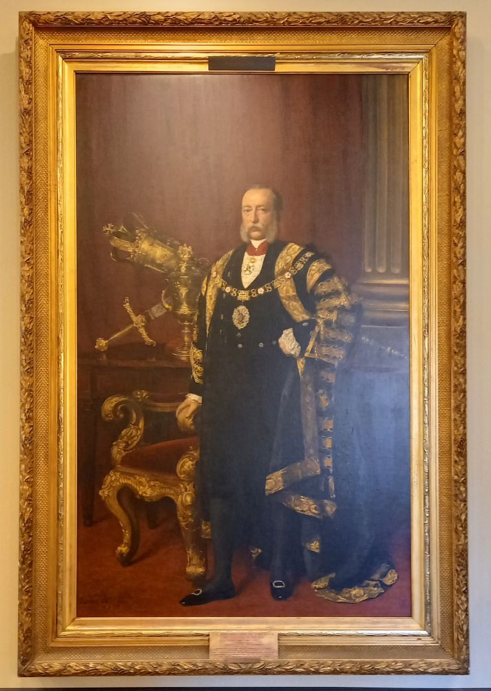 Portret van Polydore de Keyser, hangt in het stadhuis van Dendermonde