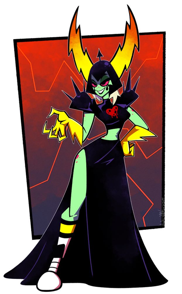 A portrait of Lord Dominator from the Wander Over Yonder by Craig McCracken. 