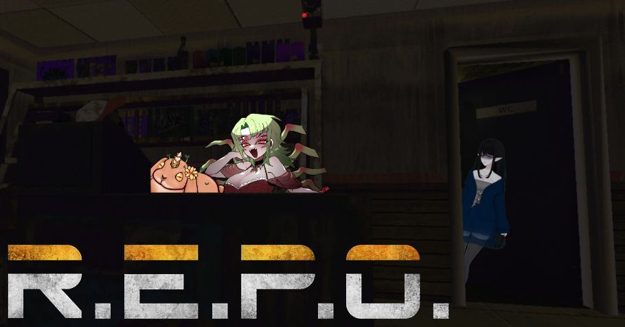 Robe watches onward as Maree and bunny Willow man the register