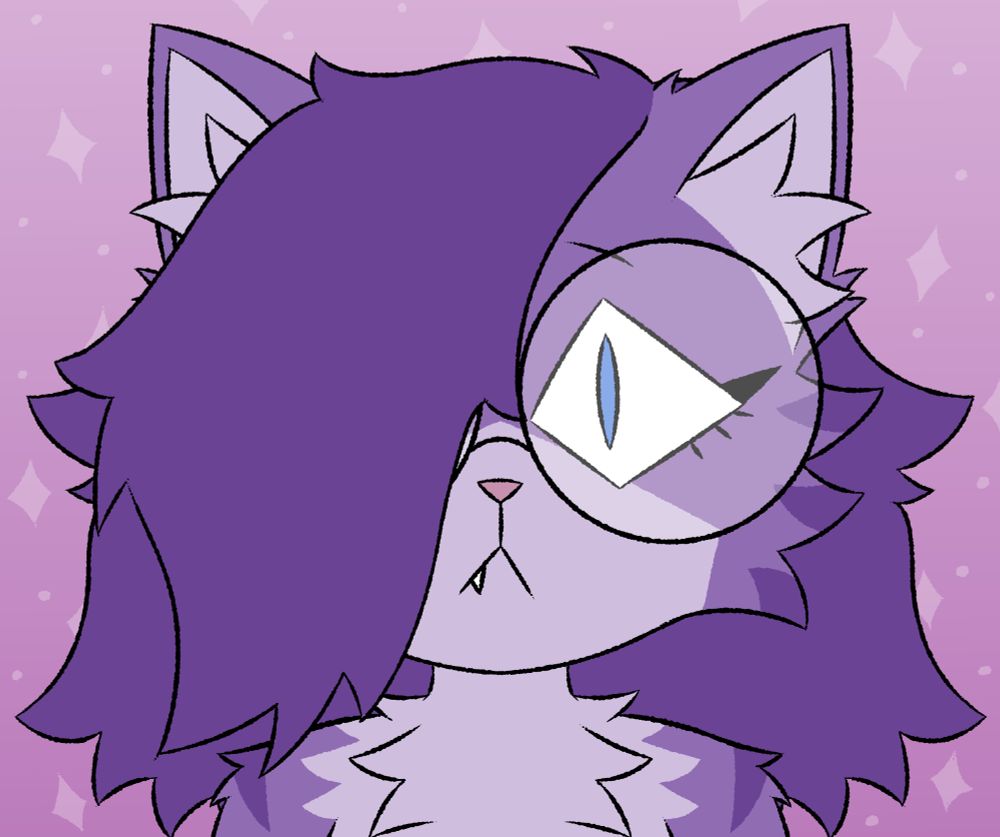 A bust of my fursona looking very attentive