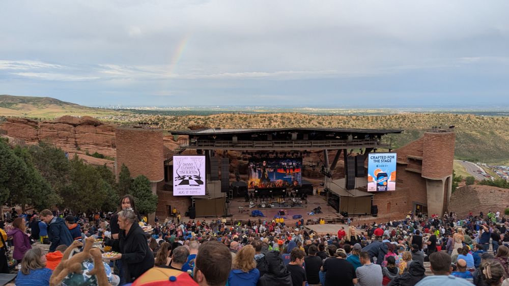 Red Rocks at day