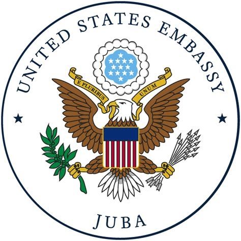 Seal of the US embassy in juba south Sudan