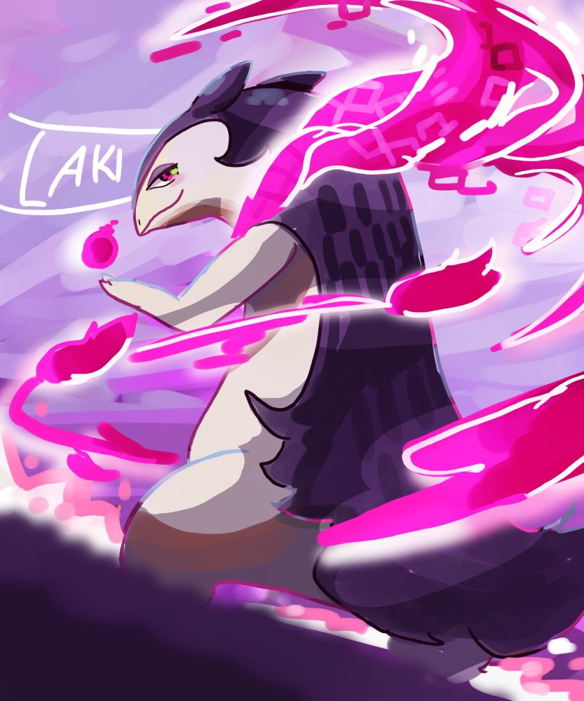 A Hisuian Typhlosion doodle